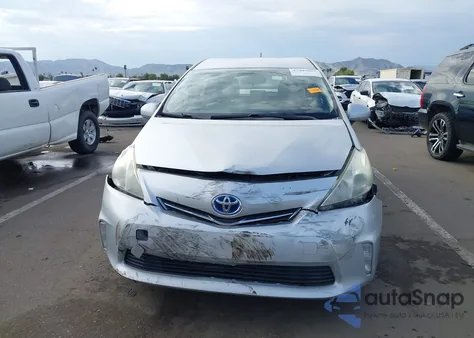 2013 Toyota Prius V Three from USA, damaged, VIN JTDZN3EU7D3217524